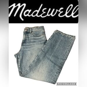 Madewell Women's Blue Straight Leg Jeans